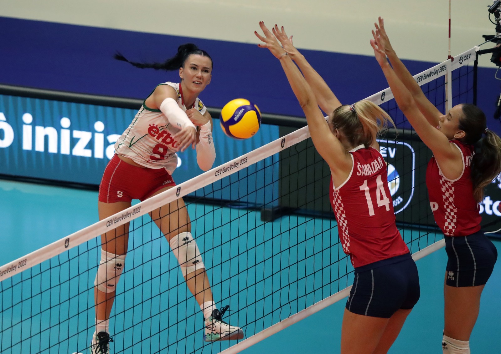 Europei Femminili vittorie di Bosnia e Bulgaria nella Pool B Federvolley